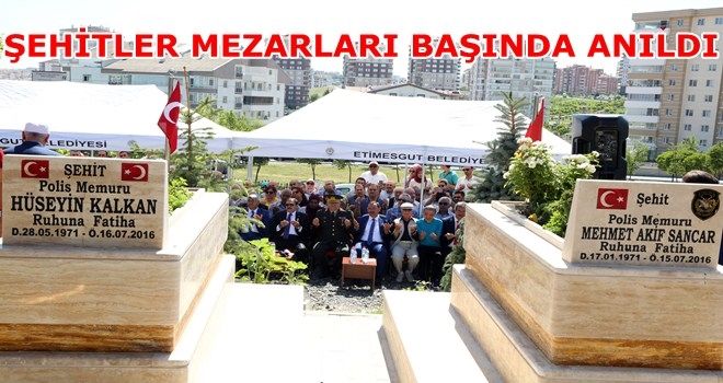 ETİMESGUT ŞEHİTLERİNİ ANDI