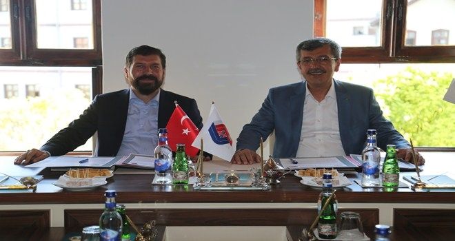 KARDEŞ ŞEHİR PROTOKOLÜ İMZALANDI