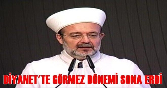 Mehmet Görmez emekli oldu