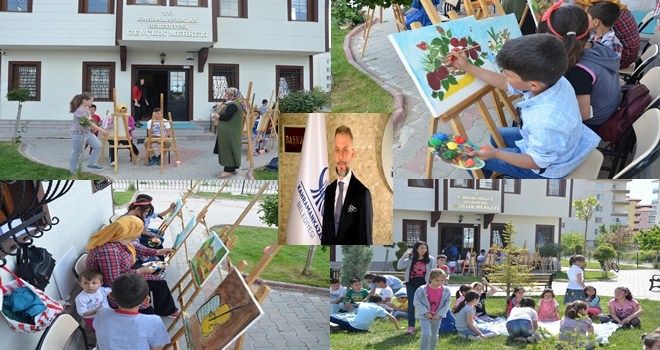 Minik Picasso´lar işbaşında  