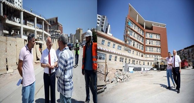 Karşıyaka´nın prestij projesi hızla yükseliyor