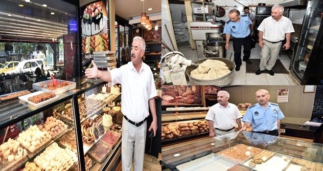 Esnafa bayram öncesi denetim