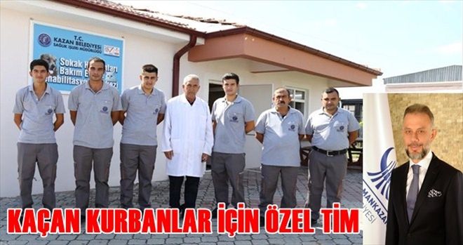 Kaçan kurbanlıklar için özel tim