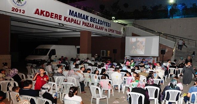 Mamak´ta açık hava sinema günleri başlıyor