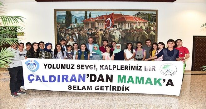 Kardeş belediyeden anlamlı ziyaret