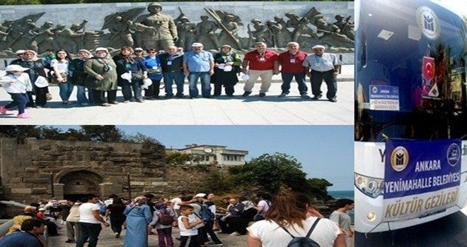 Yenimahalleliler kültür gezisinde