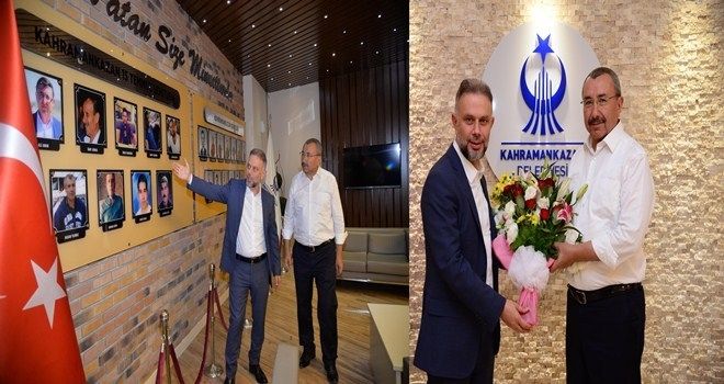 Sancaktepe´den Kahramankazan´a anlamlı ziyaret
