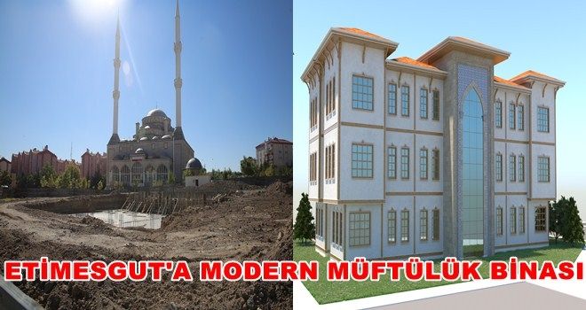 ETİMESGUT MÜFTÜLÜK BİNASI İNŞAATI BAŞLADI 
