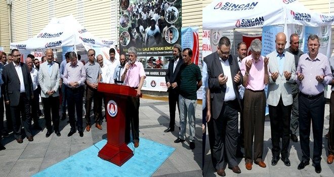 SİNCAN´DA ARAKAN İÇİN SEFERBERLİK