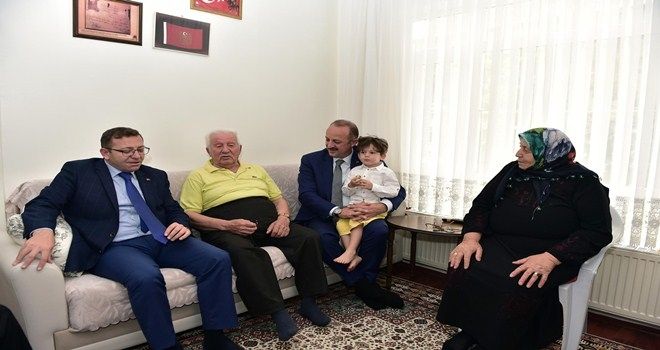 Gaziler Günü´nde anlamlı ziyaret