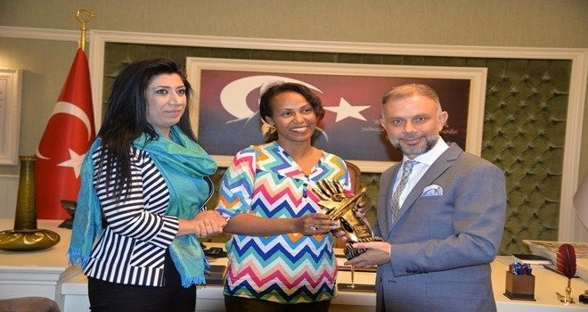 Kahramankazan´a Etiyopya´dan anlamlı ziyaret