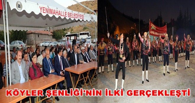 Yenimahalle köyleri şenlikte buluştu