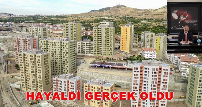 775 konut hak sahiplerine teslim edilecek
