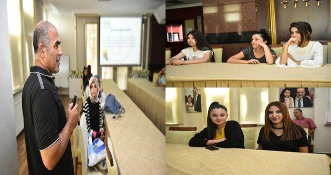 Stajyerlere iş sağlığı ve güvenliği eğitimi verildi