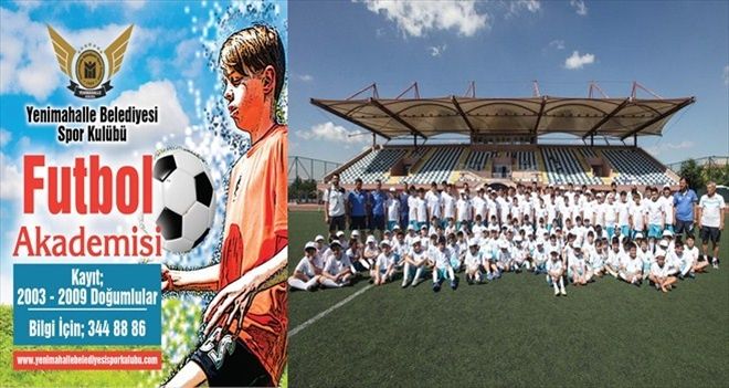 Yenimahalle´de minik futbolcular için kış fırsatı