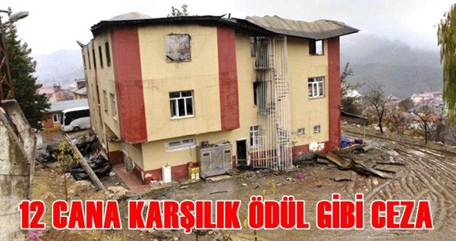 12 Cana Karşılık, Ödül Gibi Ceza: 