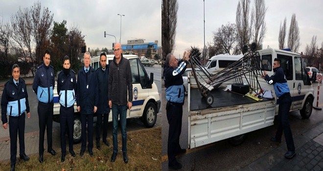 Yenimahalle´de kağıt toplayıcılarına operasyon