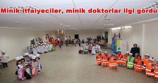 Yenimahalleli miniklere meslek eğitimi