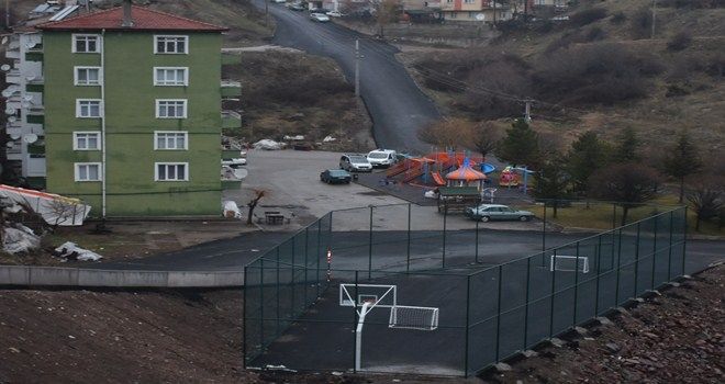 CENNET SİTESİ SPOR VE OYUN ALANI TAMAMLANDI