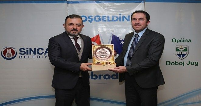 SİNCAN BOSNALI KARDEŞLERİNİ AĞIRLADI