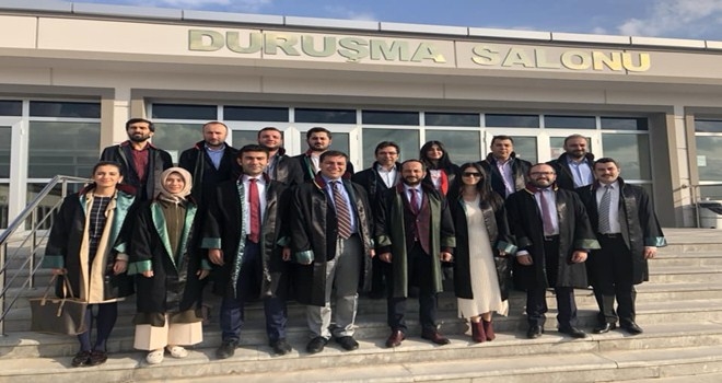 Şehit ve gazi avukatlarına ziyaret