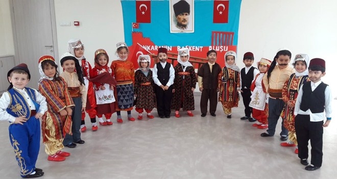 Minikler Ankara´nın Başkent Oluşunu Kutladı