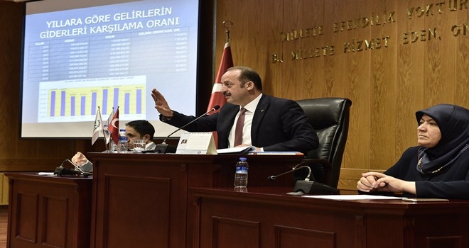 Mamak Belediyesi 2019 bütçesi meclisten geçti