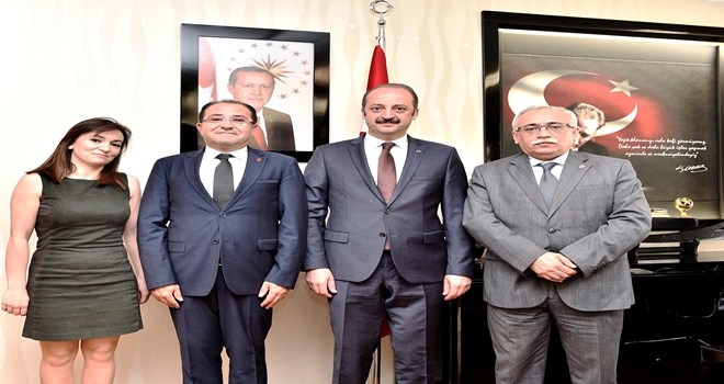 Veterinerler odasından Akgül´e ziyaret