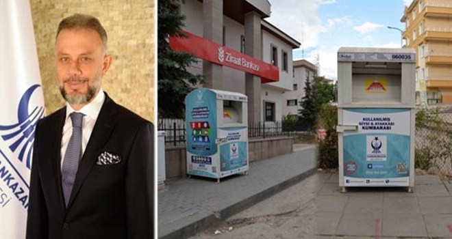 Giysi kumbarası projesi meyvelerini vermeye başladı 