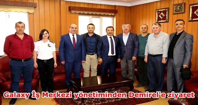 GÜZELKENT ESNAFINDAN DEMİREL´E TEŞEKKÜR ZİYARETİ