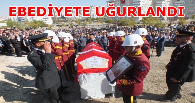 ŞEHİT İNCE´Yİ BİNLER SON YOLCULUĞUNA UĞURLADI