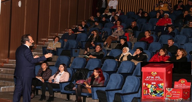 Öğretmenler çocuklara geri dönüşümü anlatacak