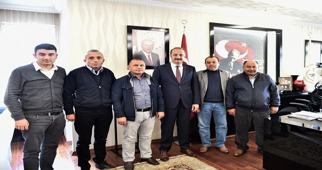 Taksici esnafından Akgül´e ziyaret