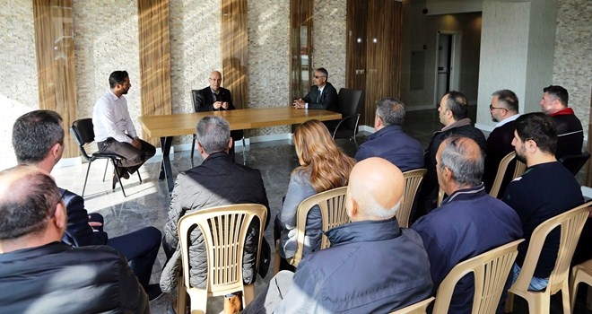 Yaşar, Batı Loft Sitesi´nin konuğu oldu