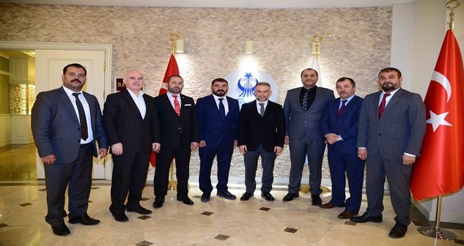 Kahramanlardan Ertürk´e anlamlı ziyaret