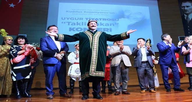 ÜNLÜ KAZAK BESTECİ KEÇİÖREN´DE ANILDI 