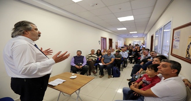YENİMEK´İN Emlakçı adayları Çağıran´la buluştu