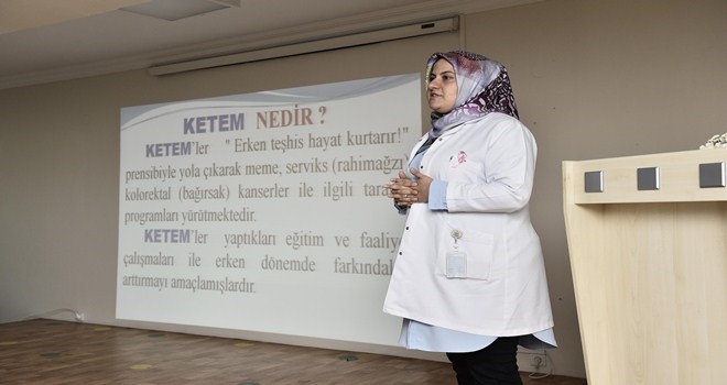 Mamak´ta farkındalık eğitimleri devam ediyor