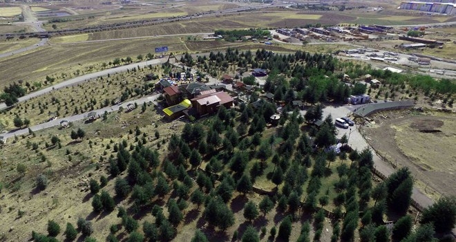 ŞEHİR ORMANLARI KEÇİÖREN´İN HER NOKTASINDA