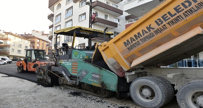 10 yılda 3 milyon 110 bin ton asfalt