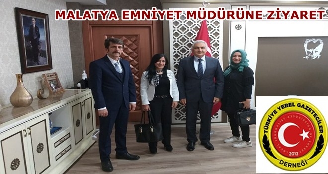 TYGD´den Malatya Emniyet Müdürü Urhal´a ziyaret