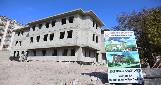 MAHALLE KONAKLARINA YENİLERİ EKLENİYOR 