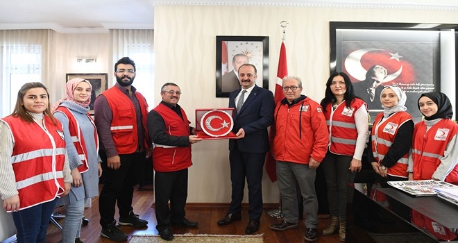 Kızılay´dan Akgül´e 150. Yıl Ziyareti