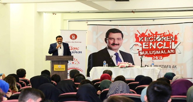 BAŞKAN AK, ?YENİ TÜRKİYE´Yİ LİSE ÖĞRENCİLERİNE ANLATTI