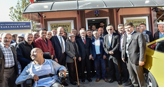 Akdere esnafına sürpriz ziyaret