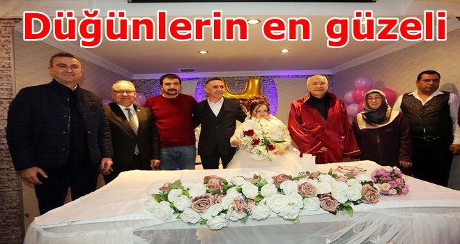 Down Sendromlu Hatice´nin gelinlik hayali gerçek oldu