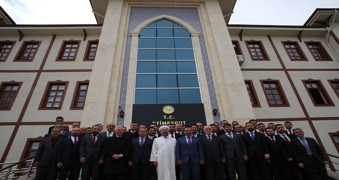 DİYANET İŞLERİ BAŞKANI ERBAŞ´TAN DEMİREL´E ZİYARET