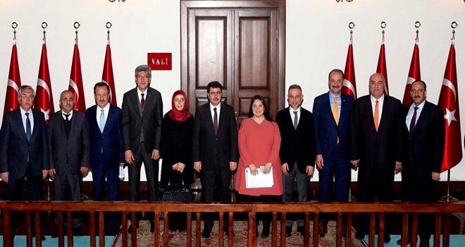 Ertürk´ten Vali Şahin´e ziyaret