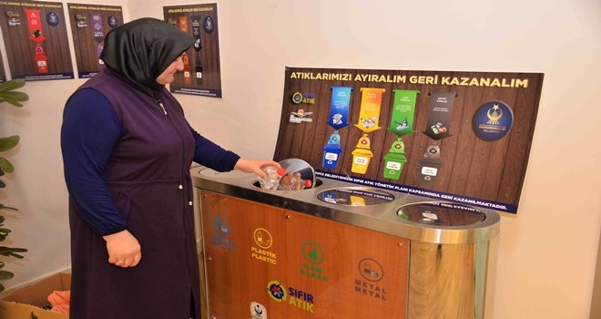 Kahramankazan Sıfır Atık Projesi´nde örnek oluyor