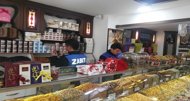 Kahramankazan zabıtasında yılbaşı teyakkuzu 